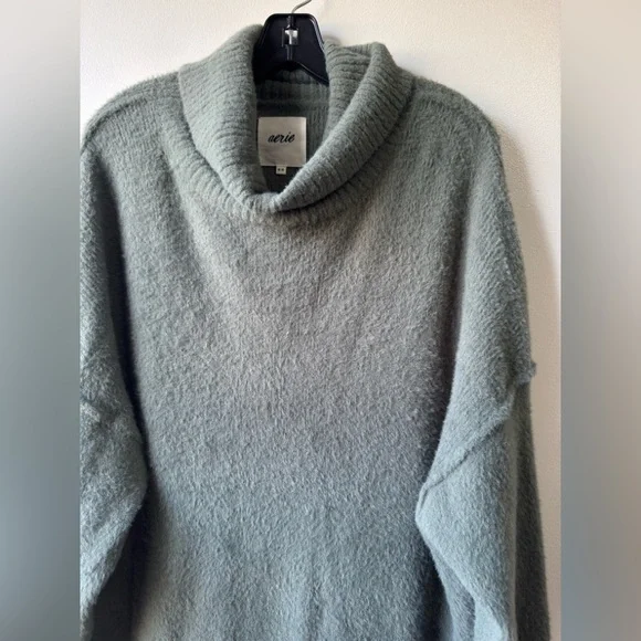 Aerie Turtleneck Sweatshirt - Picture 9 of 9